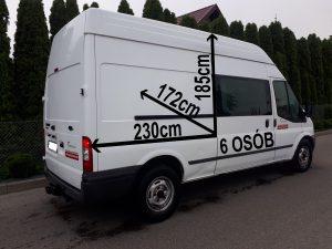 Ford Transit Brygadówka 230 cm