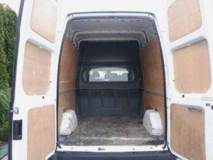 Ford Transit Brygadówka wnętrze