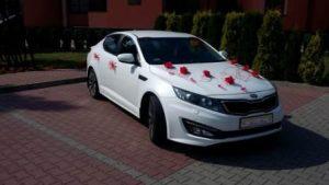 KIA Optima samochód do ślubu