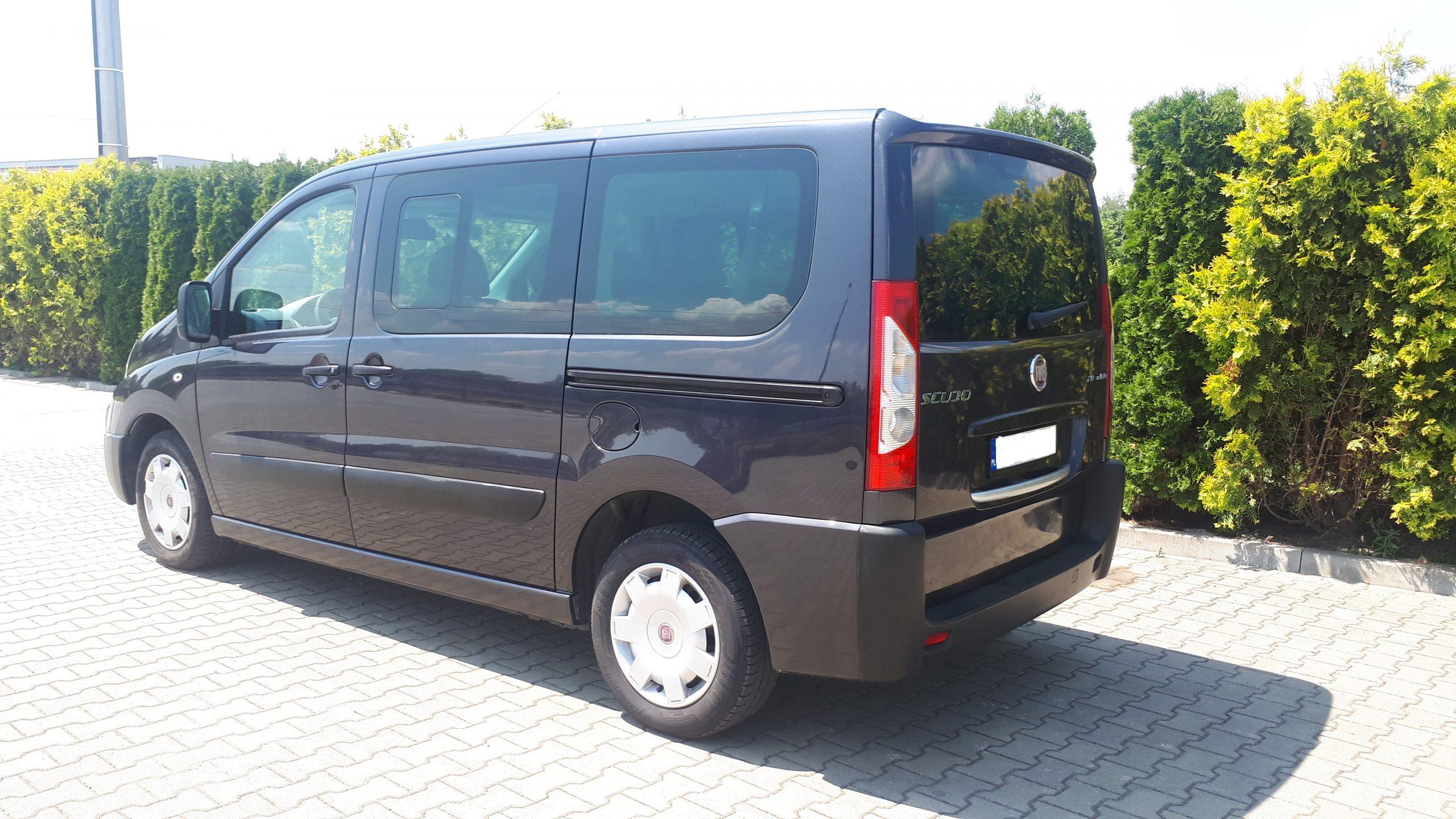 Fiat Scudo bus 6 osób Klima, komfort, duży bagażnik